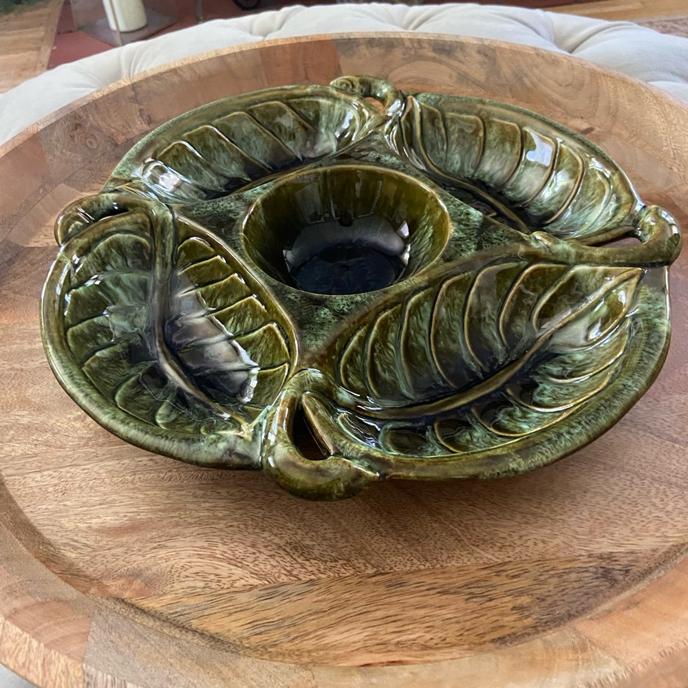 Mid Century Modern Divided Serving Tray